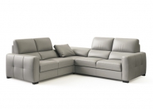 Bydgoskie Meble - Leonardo narożnik 2,5F-E niski-1RF-1RF  (2 x relax elektryczny)